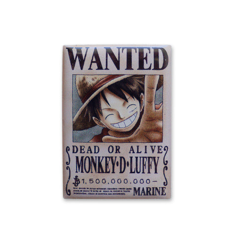 Monkey D. Luffy Wanted Poster Pin