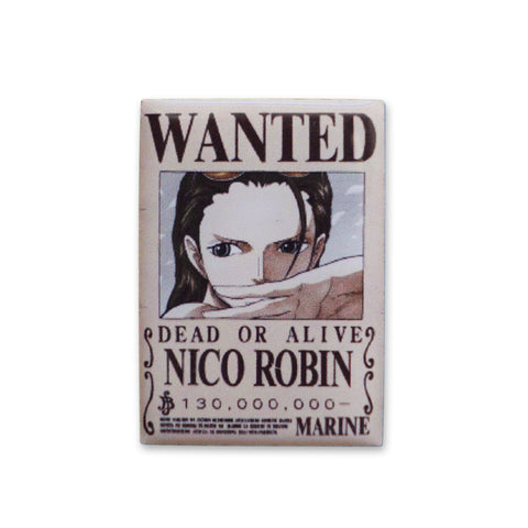 Robin Wanted Poster Pin