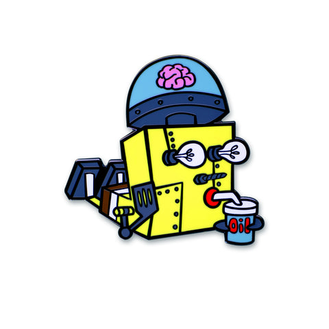 Robot Spongebob Enamel Pin
