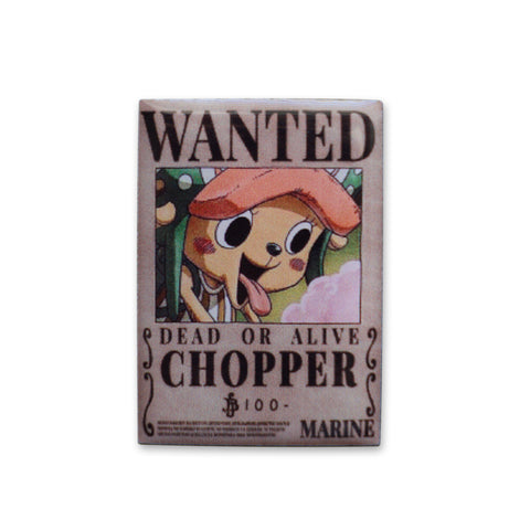 Chopper Wanted Poster Pin