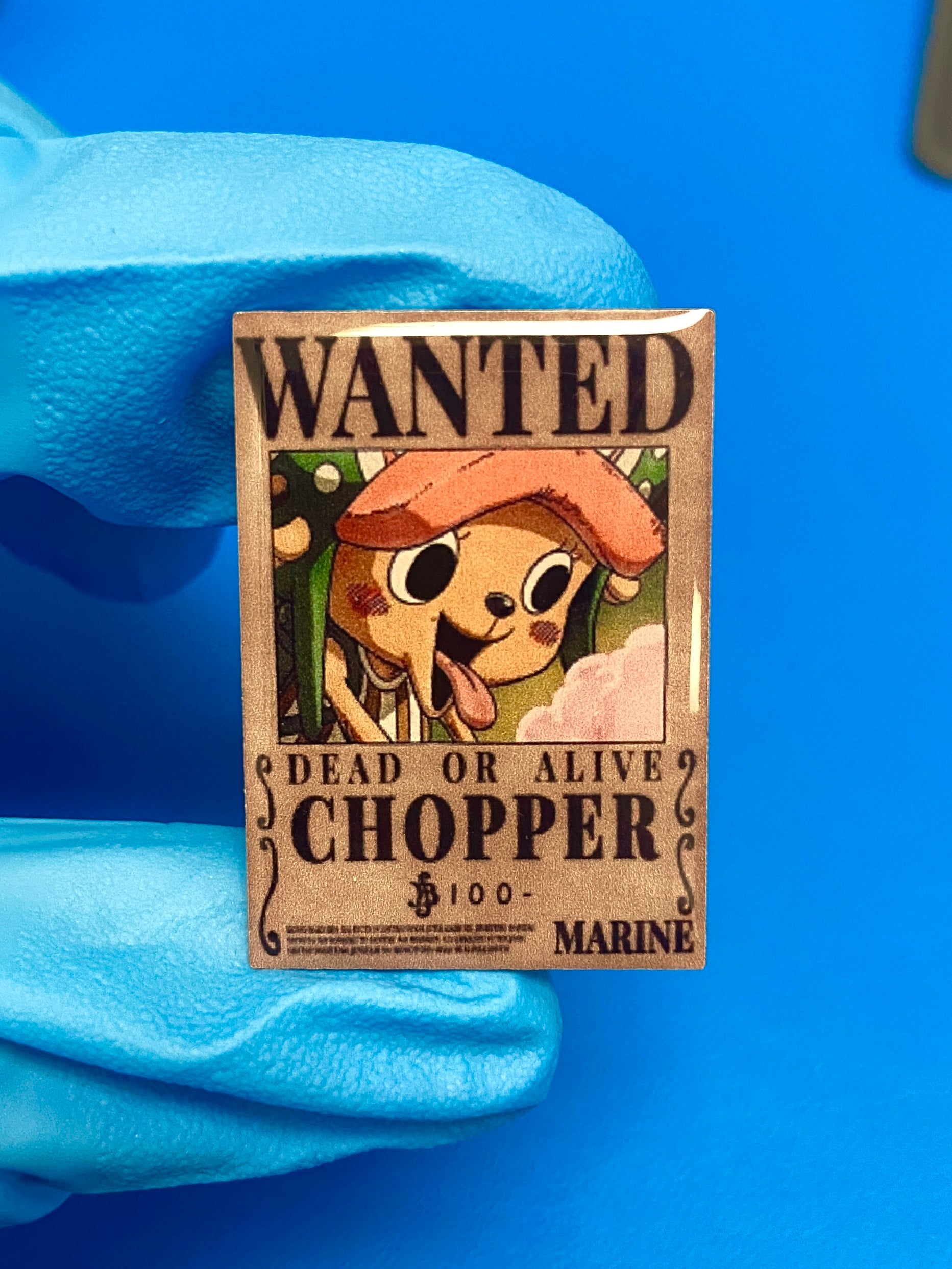 One Piece Chopper Wanted Poster