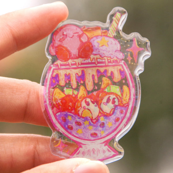 Kirby Halo Halo Pin