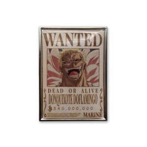 Doflamingo Wanted Poster Pin