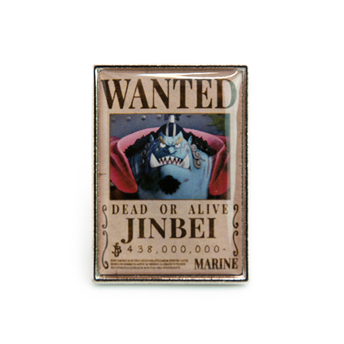 Jinbei Wanted Poster Pin