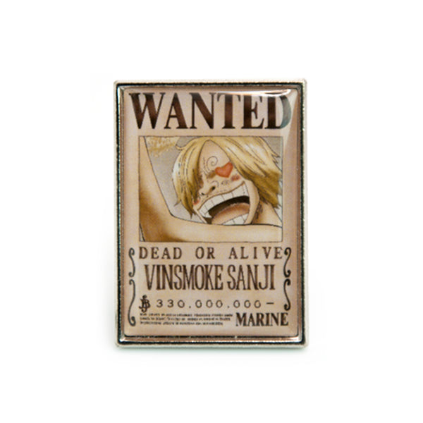 sanji wanted Poster Pin